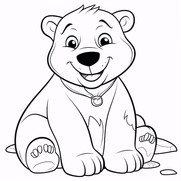 bear coloring pages