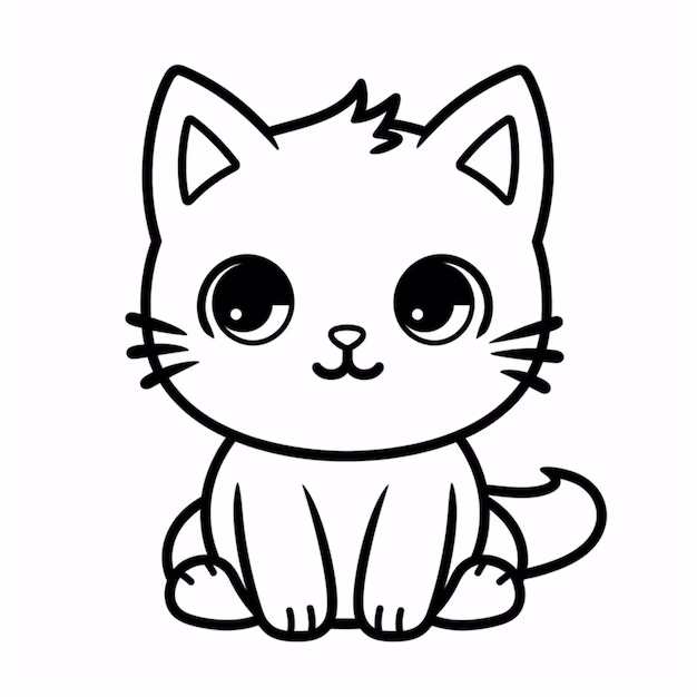 cat coloring pages
