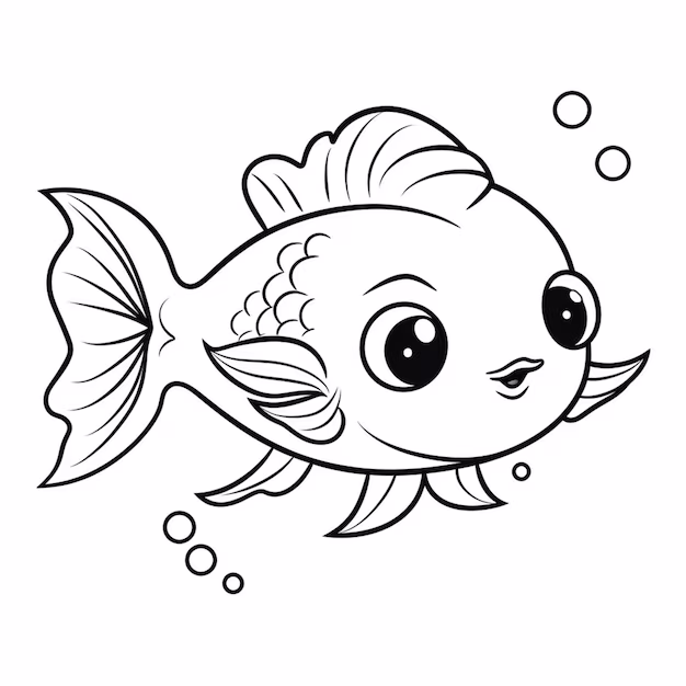 fish coloring pages