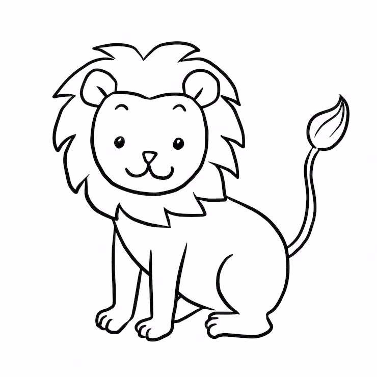 lion coloring pages